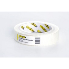 Лента клейкая стекловолоконная 25мм*20м UNIFIX