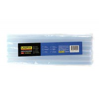 Клей стержневой прозрачный 11.0х200мм 6шт (пакет) UNIFIX