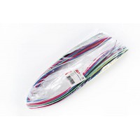 Термоусаживаемая трубка 3мм набор 6 цветов (пак. 1м*30шт) APRO