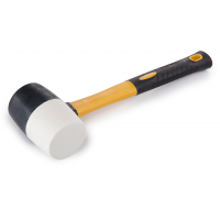 Киянка резиновая с фибергласовой рукояткой 680гр СИЛА