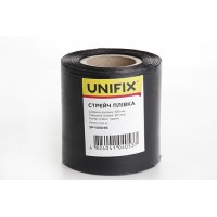 Стретч плівка 100мм, 0,4кг (20мкм) чорна, втулка 100г UNIFIX