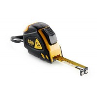 Рулетка обрезиненная Стандарт «Супермагнит» с автостопом 5м х 19мм СИЛА