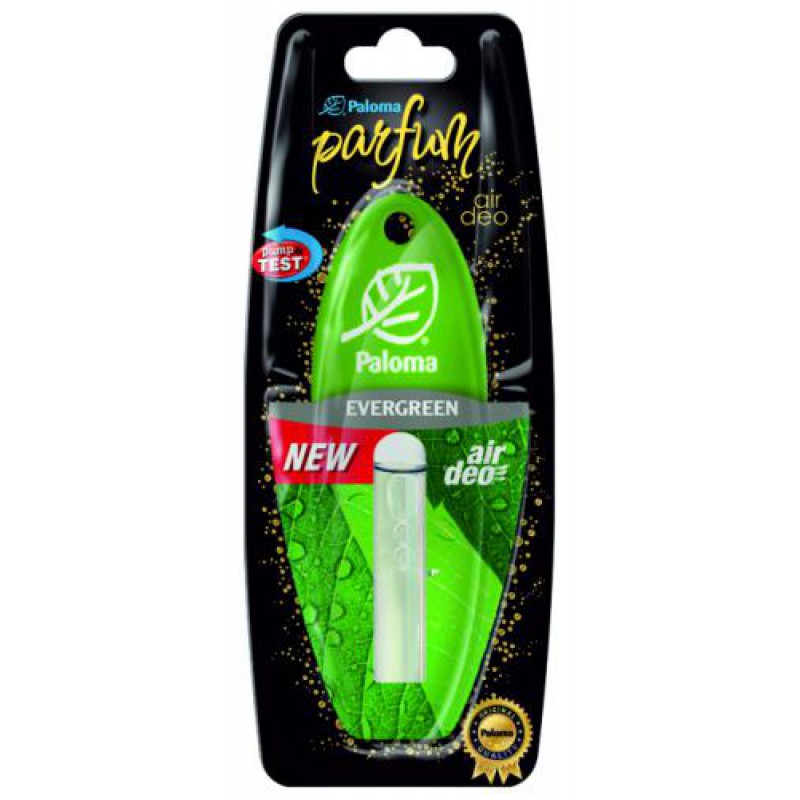 Ароматизатор Paloma Parfume 5ml, EVERGREEN (підвіска з рідиною)