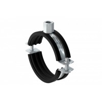 Хомут трубный 99-105мм (3 1/2'') М8/М10 с комб. гайкой APRO