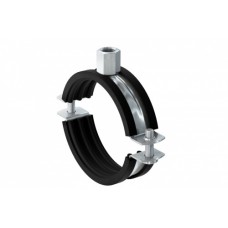 Хомут трубний 75-80мм (2 1/2'') М8/М10 з комб. гайкою APRO
