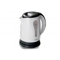 Електрочайник EK-02PWB 1.8л, 1850-2200Вт, корпус пластик, біло-чорний Metec