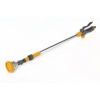 Пистолет-распылитель телескопический 75-110см 9 режимов с регулировкой потока.