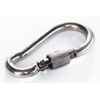 Карабин с замком М6х60 нержавеющий А2 (пачка, кратно 10шт) APRO