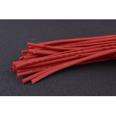 Термоусаживаемая трубка 4мм красная (пак. 1мx30шт) APRO