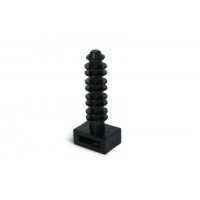 Дюбель 6х30 під стяжку до 10мм чорний (пач 100шт) APRO