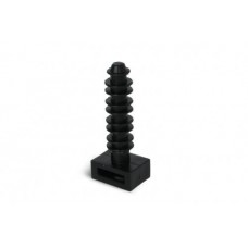 Дюбель 6х30 под стяжку до 10мм черный (пач 100шт) APRO