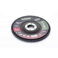 Круг лепестково-торцевой циркониевый Р100 конус 125мм (Т29) (КЛТ) APRO