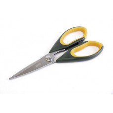 Ножницы хозяйственные пластиковые ручки с резиновой вставкой 22,5см СИЛА