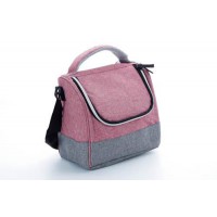 Термосумка 8л розовая (25*15*21см) СИЛА