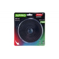 Круг алмазный шлифовальный на липучке 125мм Р3000 APRO PRO