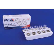 Лампа автомобільна 12V 10W Ba15s R10W (габарити, освітлення номерного знаку) (10шт) MTA