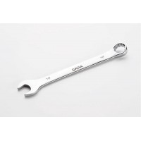 Ключ ріжково-накидний полірований CrV 19мм СИЛА