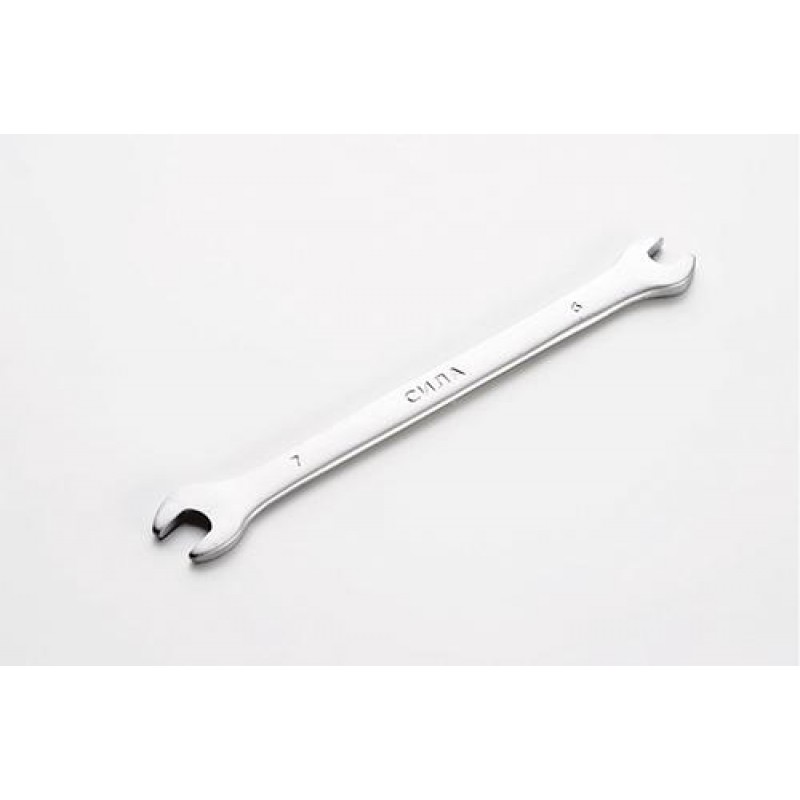 Ключ ріжковий CrV 6x7мм СИЛА