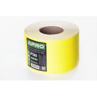 Бумага шлифовальная APRO P240 115мм*50м рулон (бумажная основа)