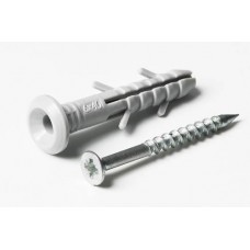 Дюбель-цвях швидкого монтажу 6*40 гриб (пач 100шт) поліетиленовий APRO