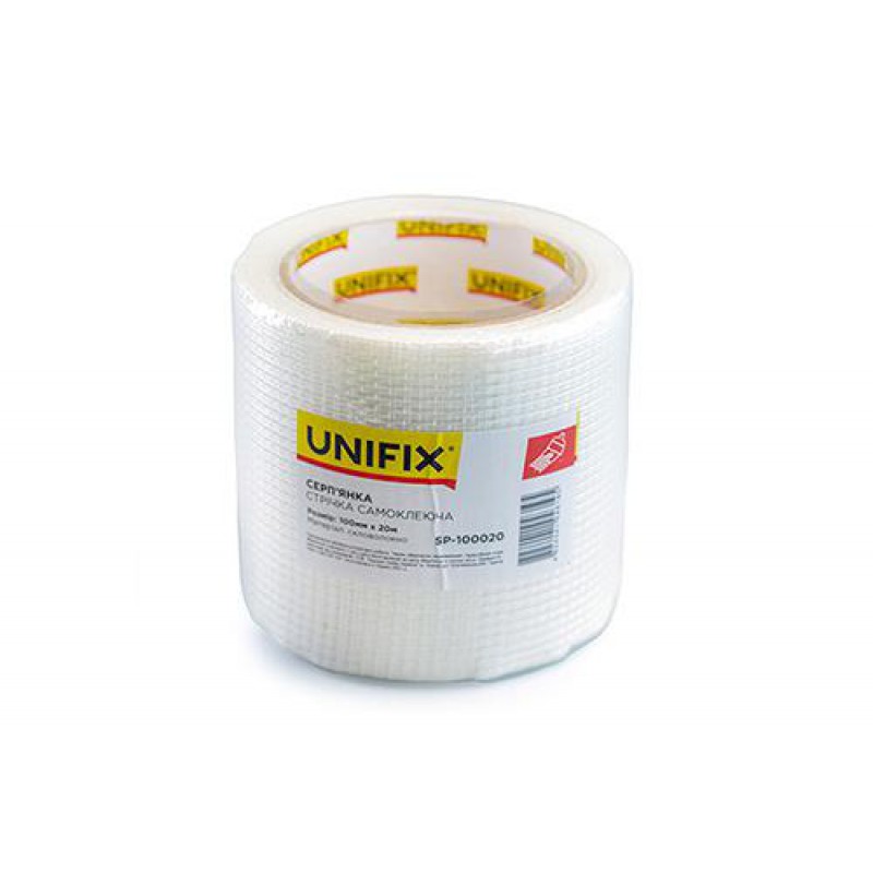 Лента стекловолоконная серпянка 100мм*20м UNIFIX