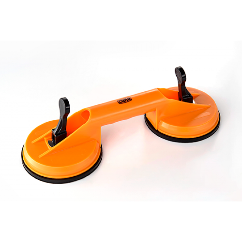 Держатель-присоска для стекла и плитки двойная 2х120мм СИЛА