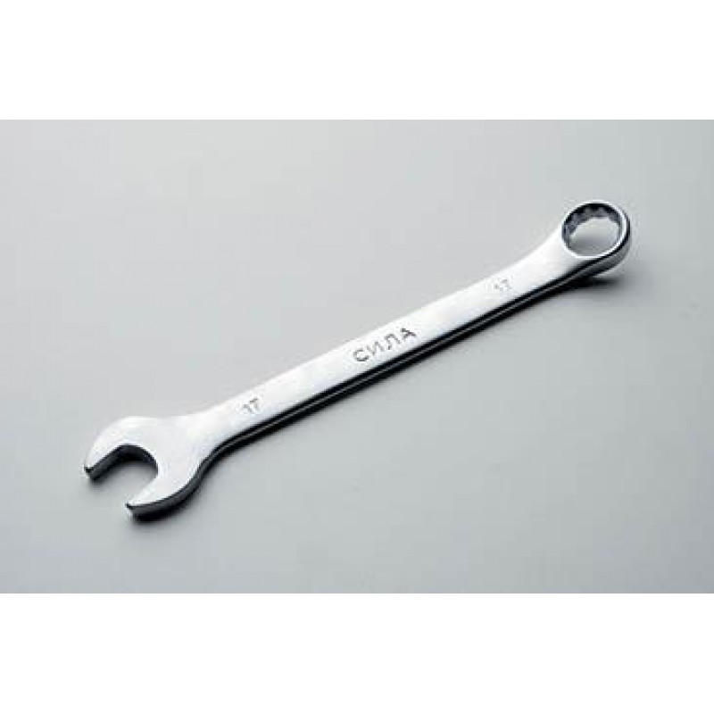Ключ рожково-накидной CrV 24мм СИЛА