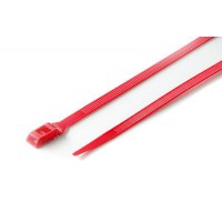 Стяжка кабельная с низким профилем замка 8x400 красний (100шт) APRO