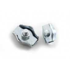 Затискач одинарний Simplex 4мм оц. (пачка, кратно 50шт) APRO