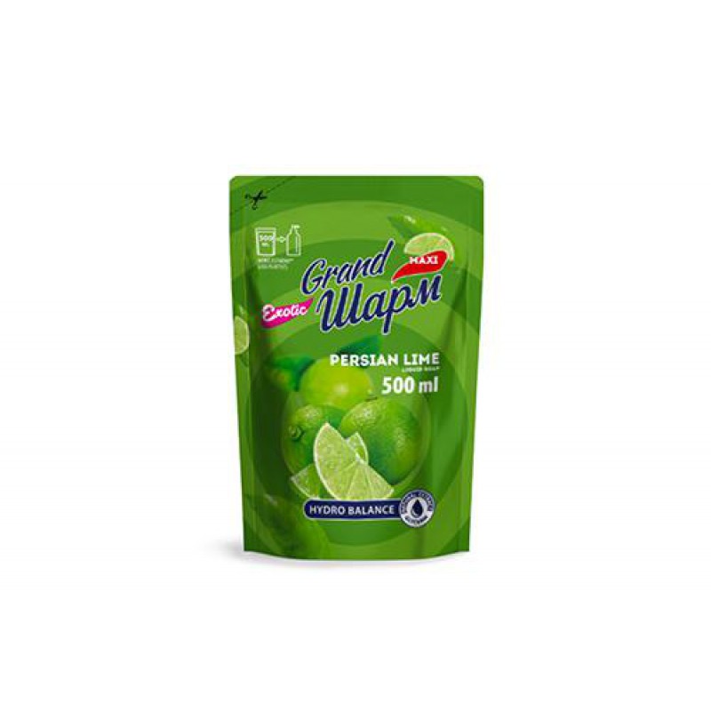 Мило туалетне рідке Grand Шарм Персидськийлайм 500мл (дойпак)