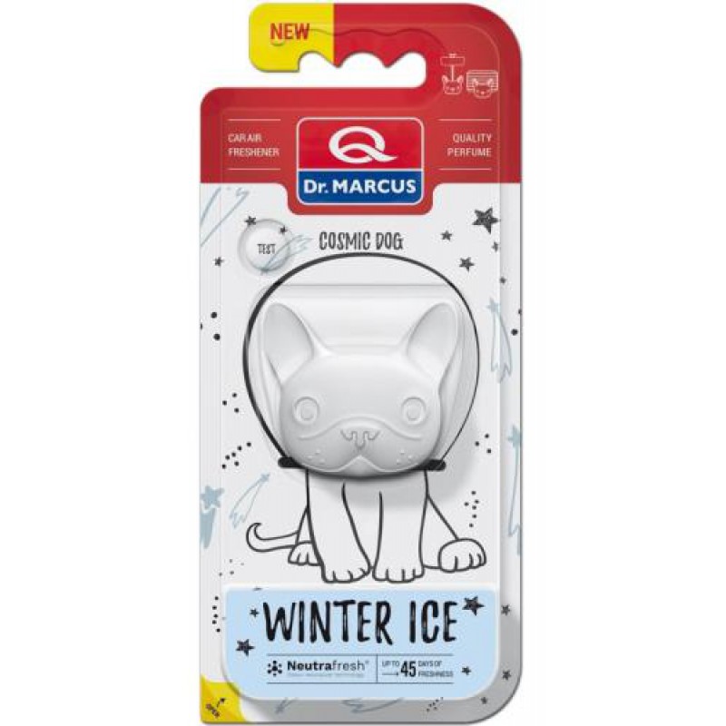 Ароматизатор Cosmic Dog на дефлектор Зимовий лід (Winter Ice) Dr.Marcus