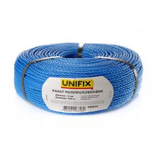 Канат поліпропіленовий 5мм 200м UNIFIX