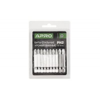 Бита РH1*50мм хром (10шт/уп) APRO