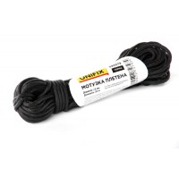 Веревка плетеная 5мм, 20м черная UNIFIX