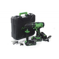 Дриль-шуруповерт ударний APRO 20В, 2А, 20HD2 АКБ, ЗУ, кейс