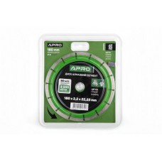 Диск відрізний по бетону 180х2.2х22.22мм (16-18%) Сегмент APRO