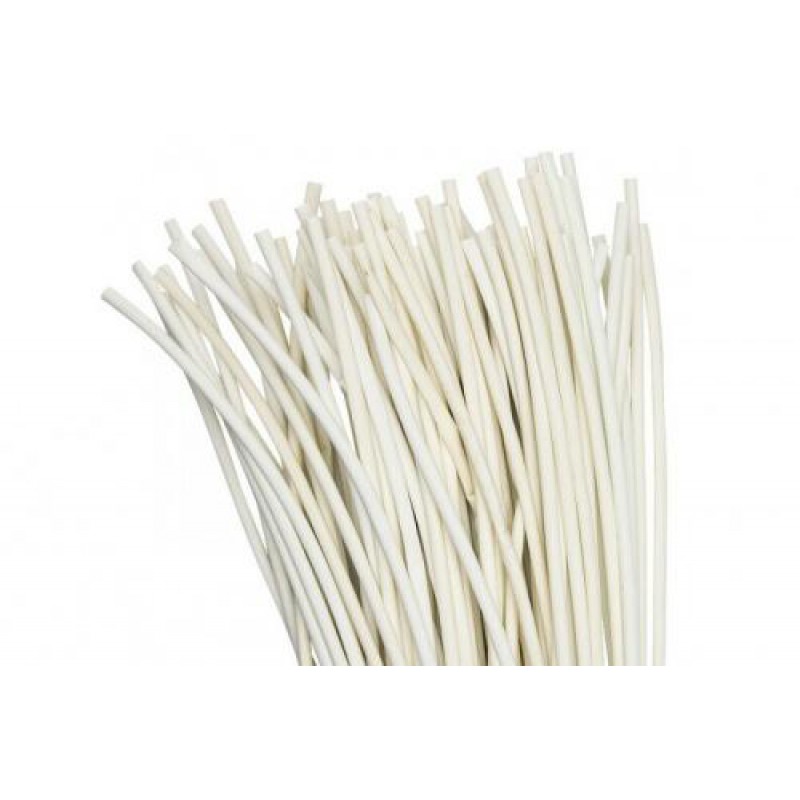 Термоусаживаемая трубка 5мм белая (пак. 1мx30шт) APRO