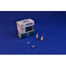 Лампа автомобільна H3 12V 55W PK22S EXTRA LIFE (2шт) (ближня/дальня, протитуманна) MTA