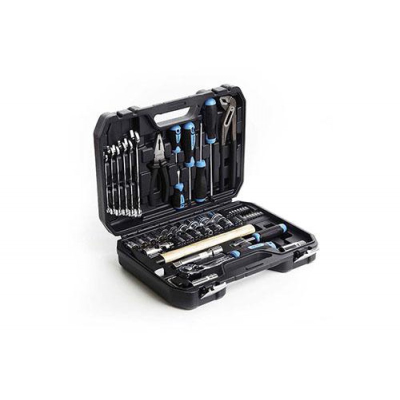 Набор насадок и инструментов CrV ½ ( 90Т) (56 шт) APRO