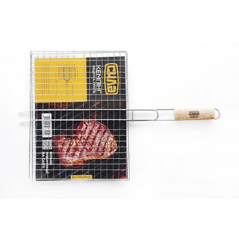 Решетка-гриль плоская (58x40x30см) СИЛА