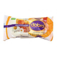 Мило туалетне тверде косметичне ТМ Dobra Мед і ромашка 60г