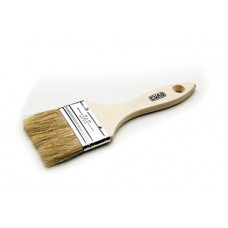 Кисть флейцевая натуральная щетина эконом 2,5'' СИЛА