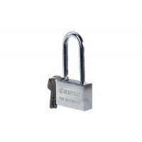 Замок навесной Extra длинная дужка 52x36x17мм дисковый (финский) ключ AURORA