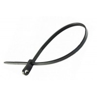 Стяжка кабельная с креплением 4х150 черная (пач 100шт) APRO