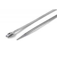 Стяжка кабельна з низьким профілем замку 8x400 сірий (100шт) APRO