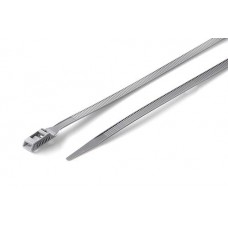 Стяжка кабельна з низьким профілем замку 8x400 сірий (100шт) APRO