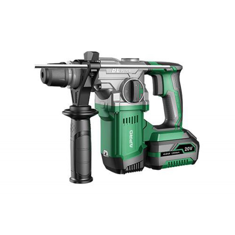 Перфоратор безщіточний 20CBH N 20В SDS+ 3Дж без АКБ без ЗП APRO