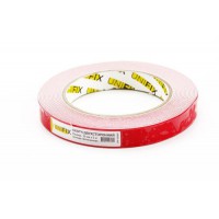 Стрічка клейка двостороння на вспіненій основі 15мм*5м біла UNIFIX