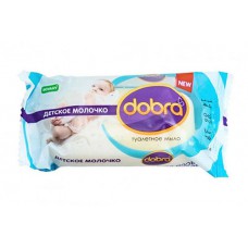 Мило туалетне тверде косметичне ТМ Dobra Дитяче молочко 60г