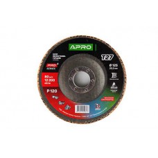 Коло пелюстково-торцеве керамічний Р120 прямий 125х22.2мм (Т27) (КПТ) APRO PRO